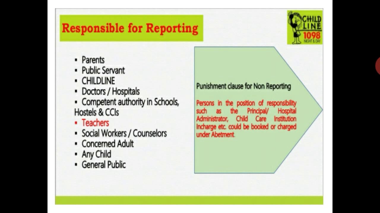 POSCO / POCSO ACT 2012 