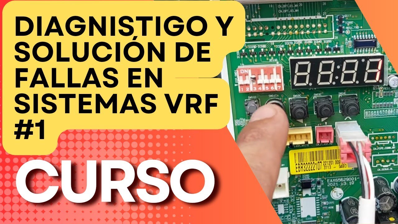 diagnostico y solucion de fallas en sistemas VRF CLASE 1 GRATIS