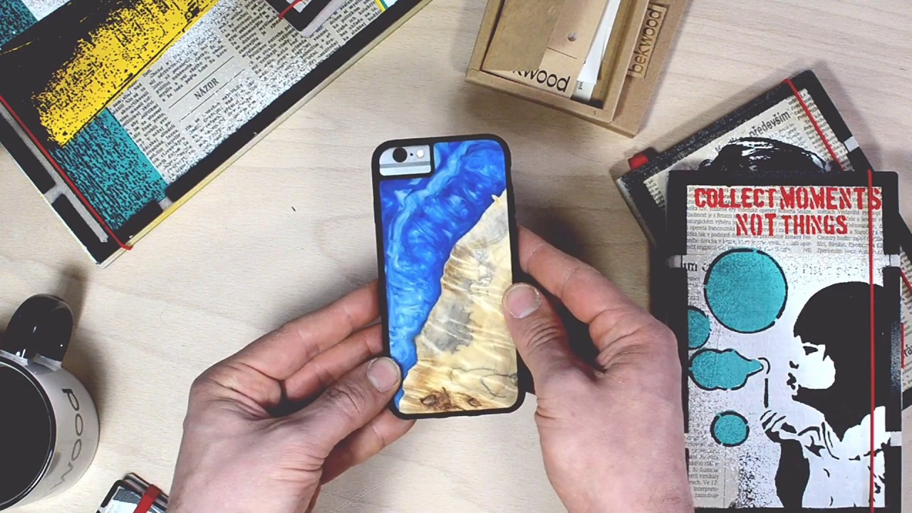 Bekwood resin/wood iPhone cover UNBOXING