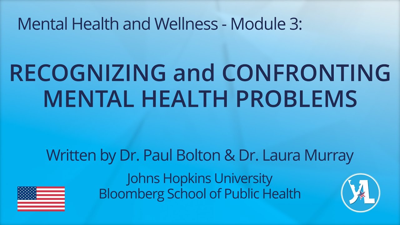 Módulo 3: Reconhecer e lidar com problemas de saúde mental (PT cap)