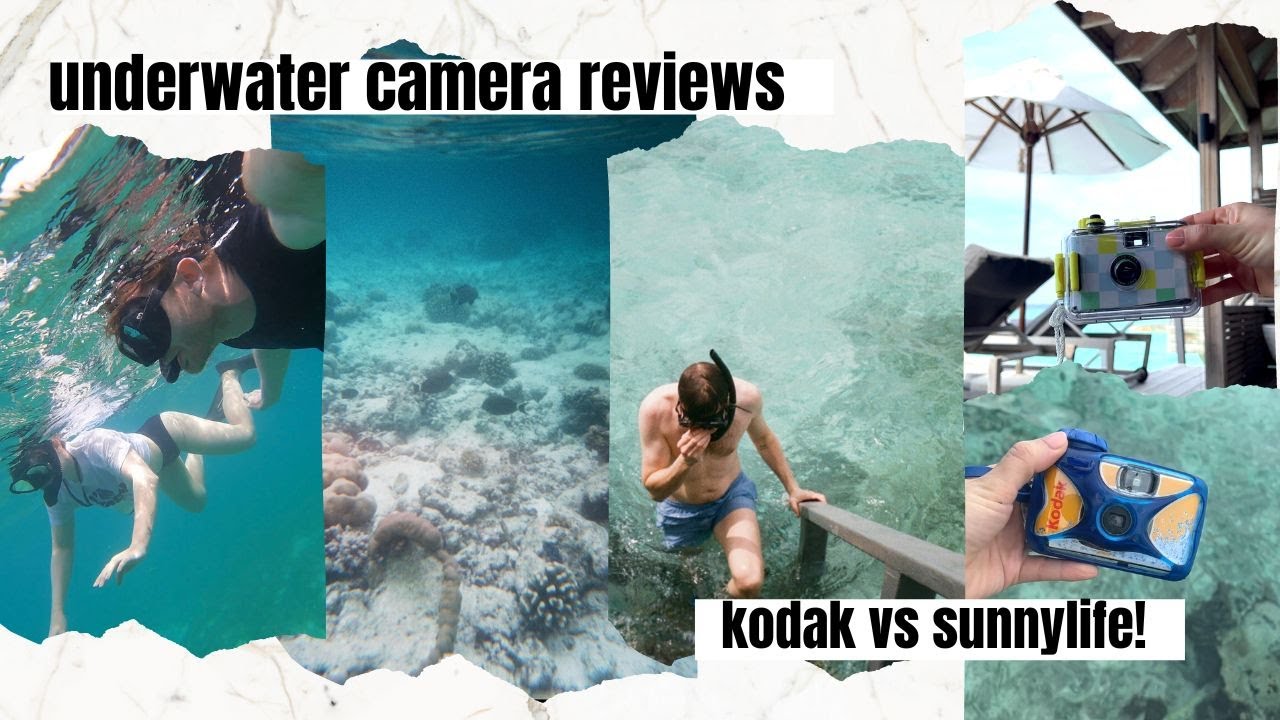 Underwater Camera Reviews: Pros + Cons with pictures - Kodak vs Sunnylife