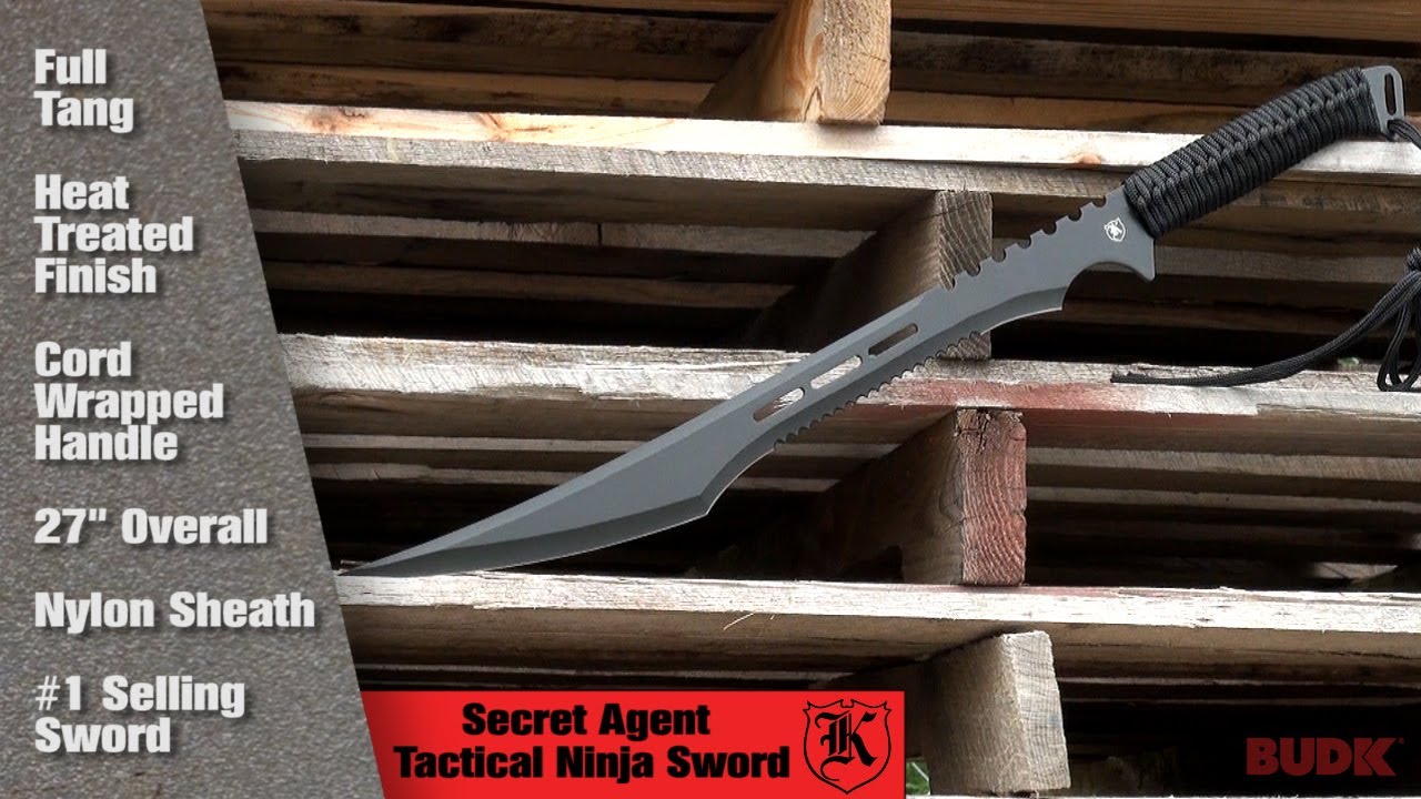 Secret Agent Tactical Ninja Sword