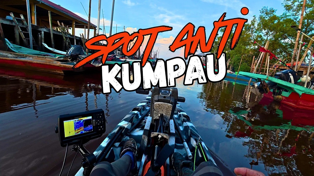 SPOT ANTI KUMPAU! Insyallah Ada Hasil Dekat SINI | Kayak Fishing ZERO to HERO! v140