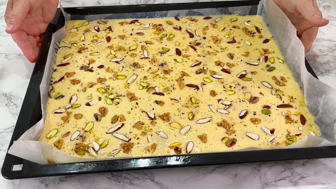 Традиционный афганский листовой пирог на Ид 😋 کیک مجلسی خوشبو وخوش ذایقه  به روز های عید