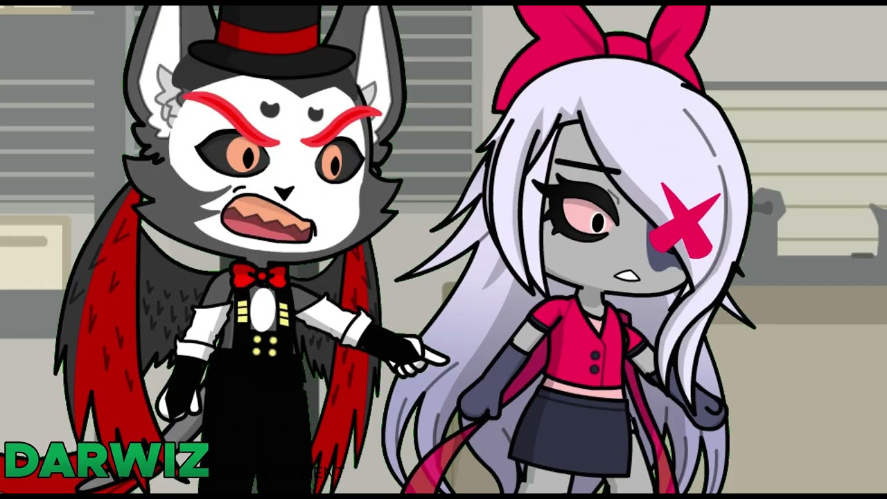 Hazbin Hotel - Чарли смешивает ингалянты (Gacha Life 2)