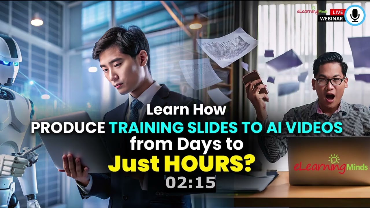 Learn How to Produce Training Slides to AI Video from Days to Just Hours