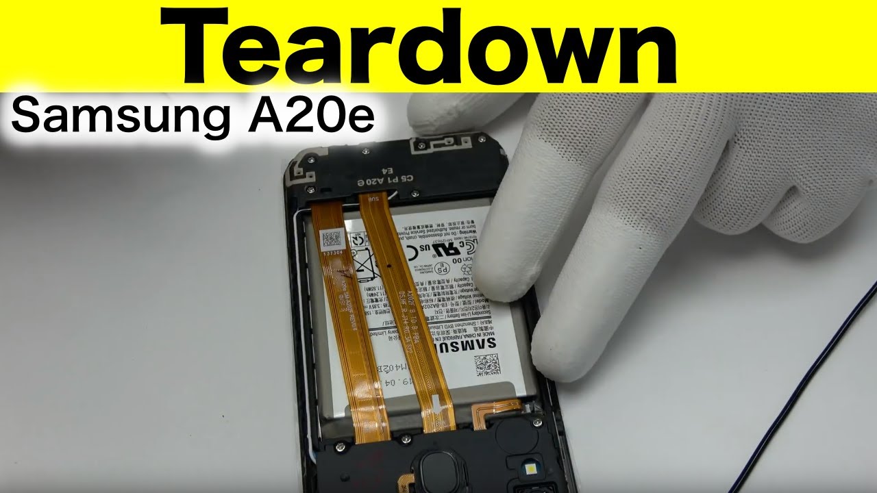 Разборка Samsung A20e — руководство по любому ремонту