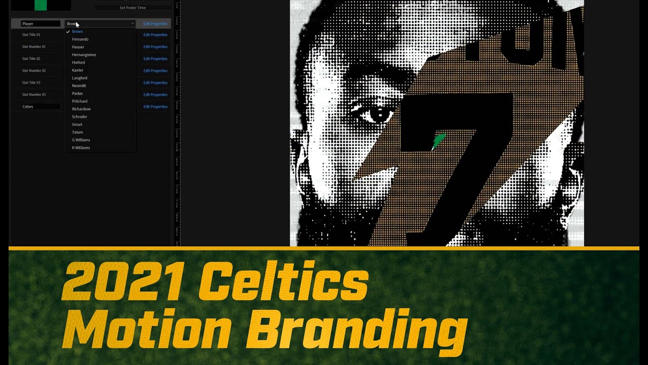 2021 Celtics Sports Motion Design Breakdown