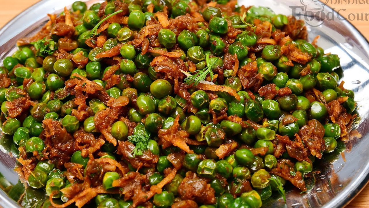 Simple & Very Tasty Green Peas Masala Fry/ Green Peas Fry