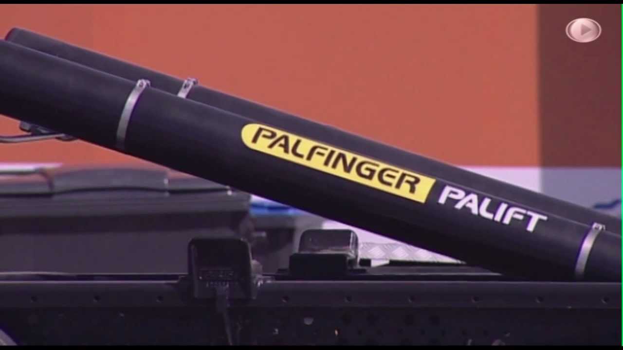 EPSILON PALFINGER Q150Z95TR Tripple Z und PALFINGER Abrollkipper T 20.70
