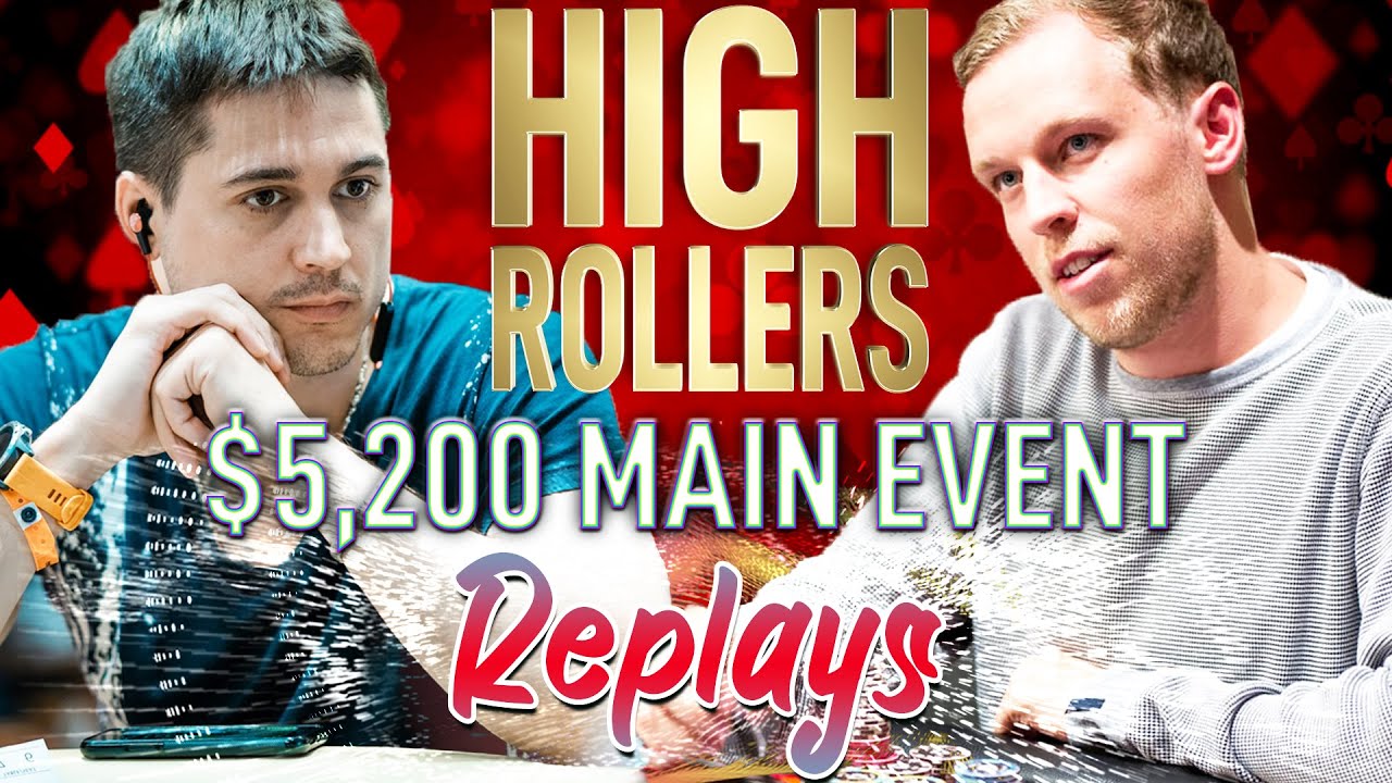 HIGH ROLLERS ME $5,200 veeea | C. Darwin2 | &euro;urop&euro;an Final Table Replays 2019