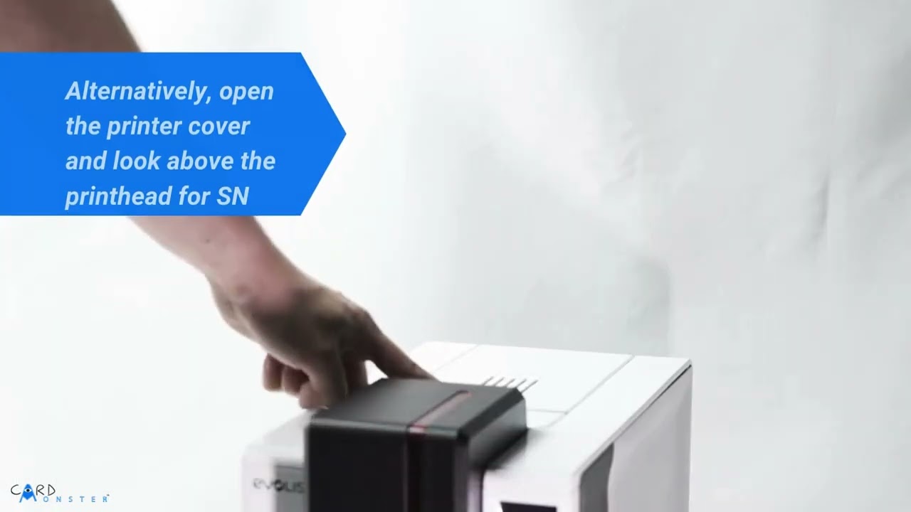 How to Find the Serial Number on Your Evolis Primacy 2 Card Printer | Quick Guide