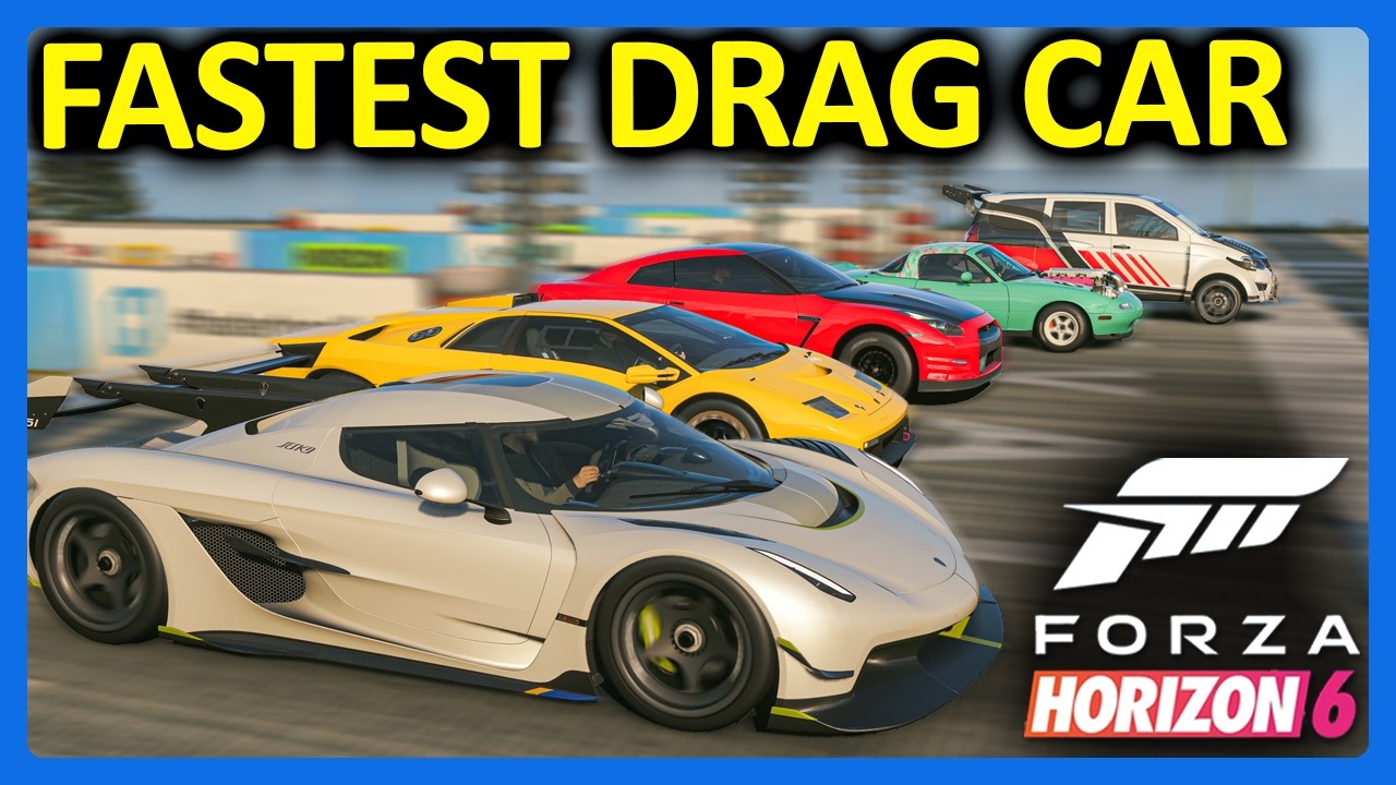 Forza Horizon 6: Самый быстрый дрэг-кар в игре!! (Forza Science)