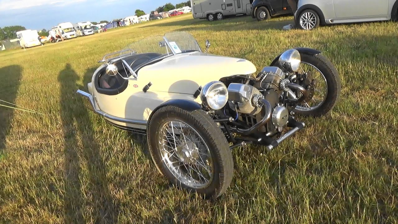 Triking Moto Guzzi Threewheeler - Engine Sound - Goodwood Festival of Speed 2022