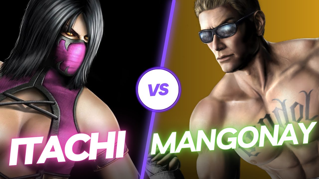Itachi (Milena) vs Mangoay (Jhony cage, Liu Kang) - Mortal Kombat 9 Komplete Edition!!