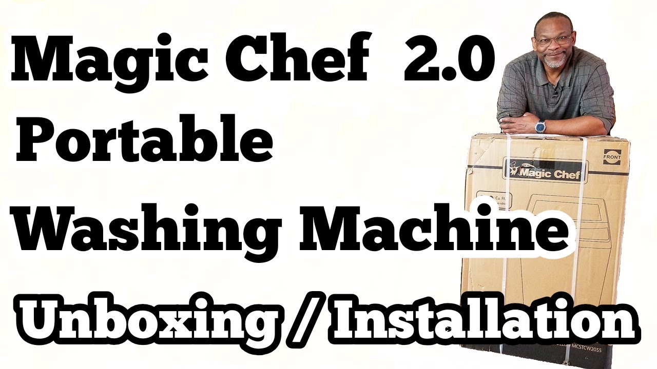Magic Chef 2.0 cubic foot Portable Washer