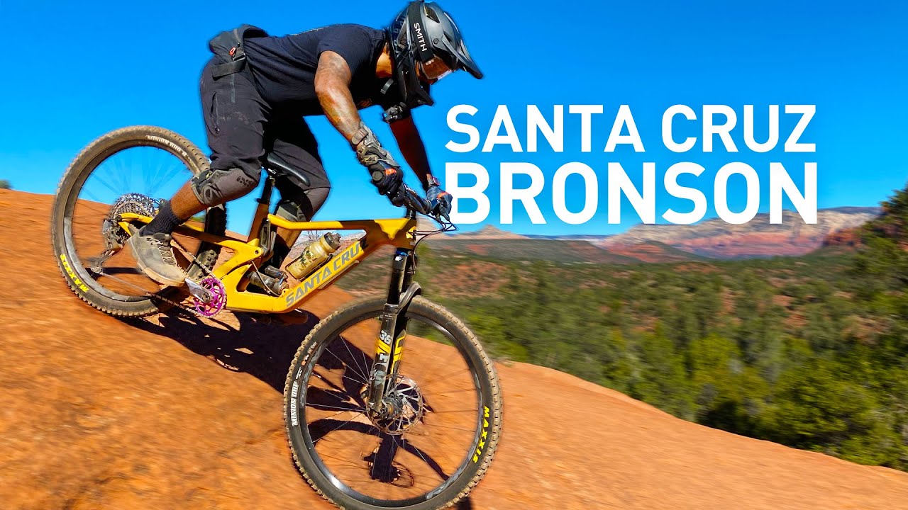 2022 Santa Cruz Bronson Mountain Bike Review - First Ride and Crashes