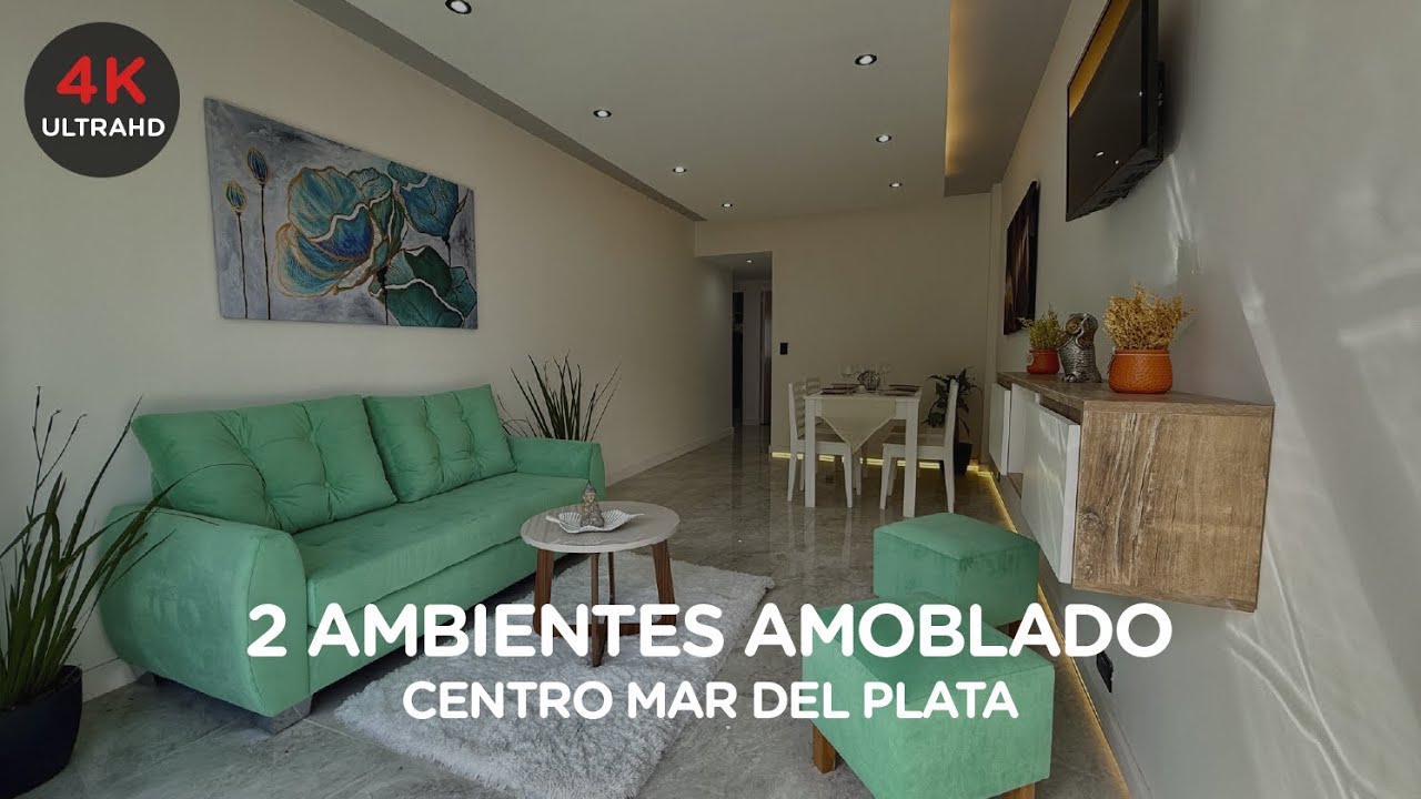 Departamento 2 ambientes a 150 mts del mar 🌊 | Listo para habitar en Mar del Plata
