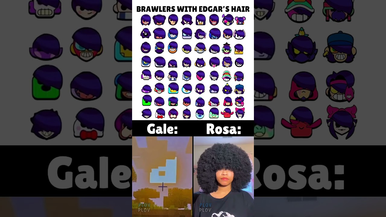 Brawlers with Edgar's hair 👨&zwj;🦱
