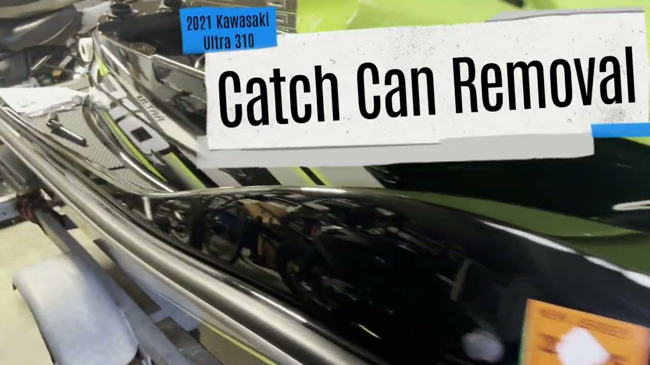 Kawasaki Ultra 310 Catch Can Removal