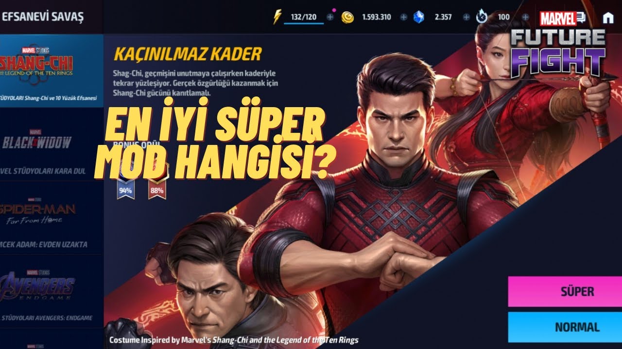 Hangi Süper Mod Daha İyi? - Efsanevi Savaş Modu | Marvel Future Fight