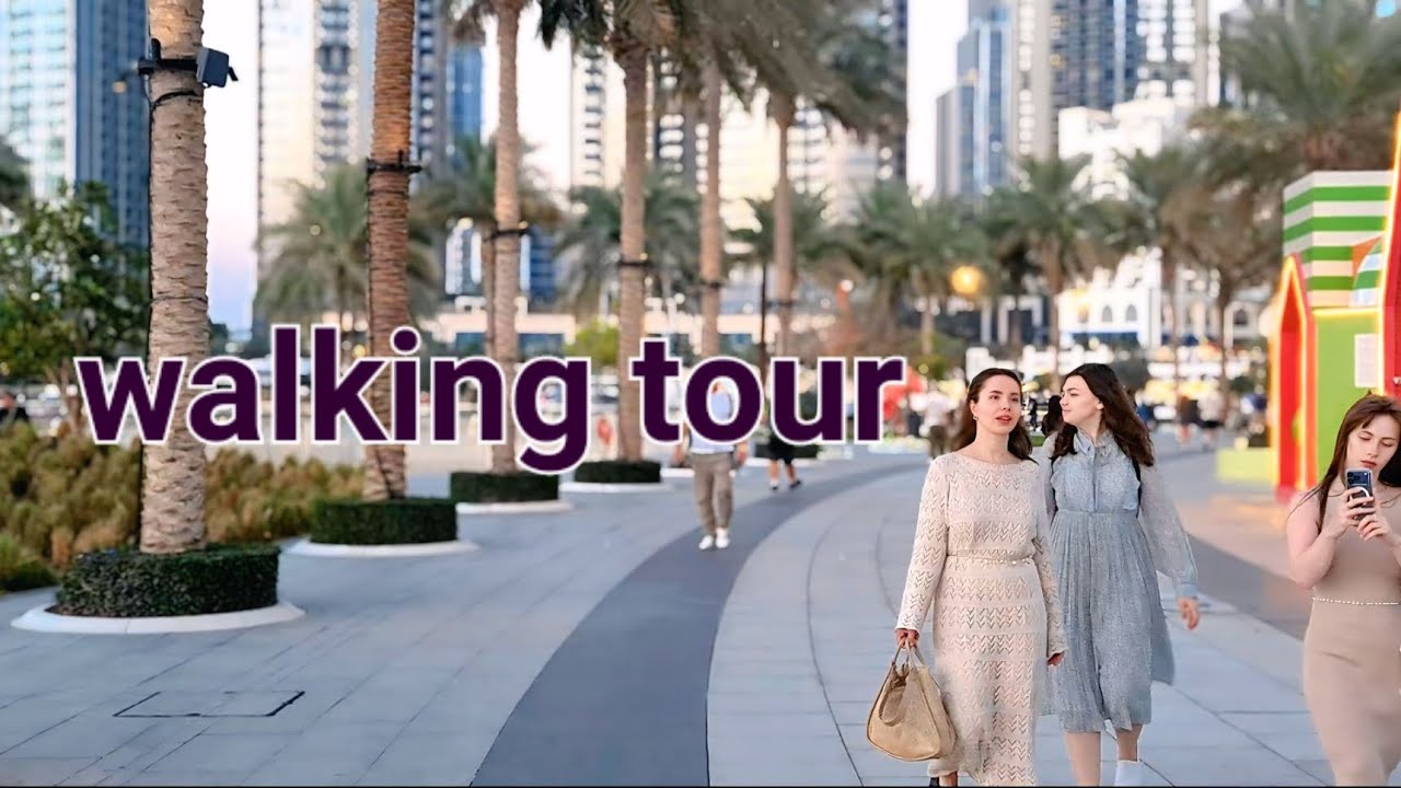Dubai Creek Harbour(4K) Walking Tour, The Viewing Point Exploring Dubai Creek Harbour #creekharbour 