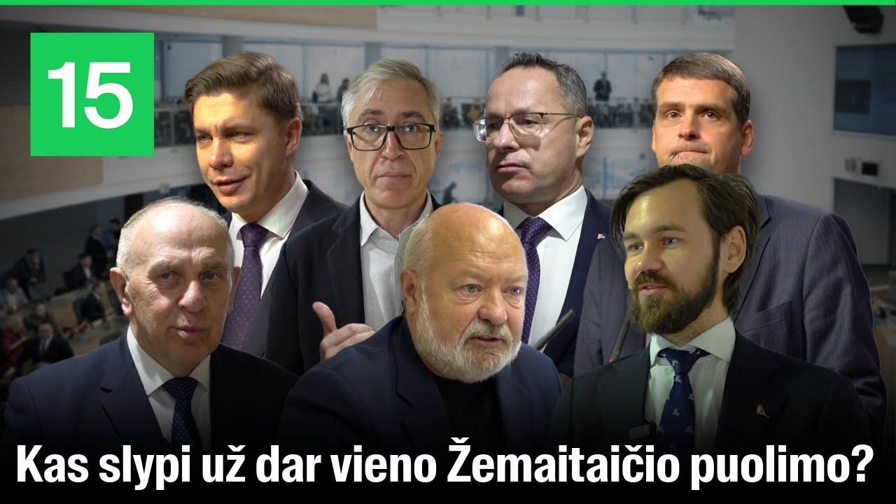 15min TINKLAI: ar Žemaitaičiui rūpi kontrabanda, ar ministro kėdė?