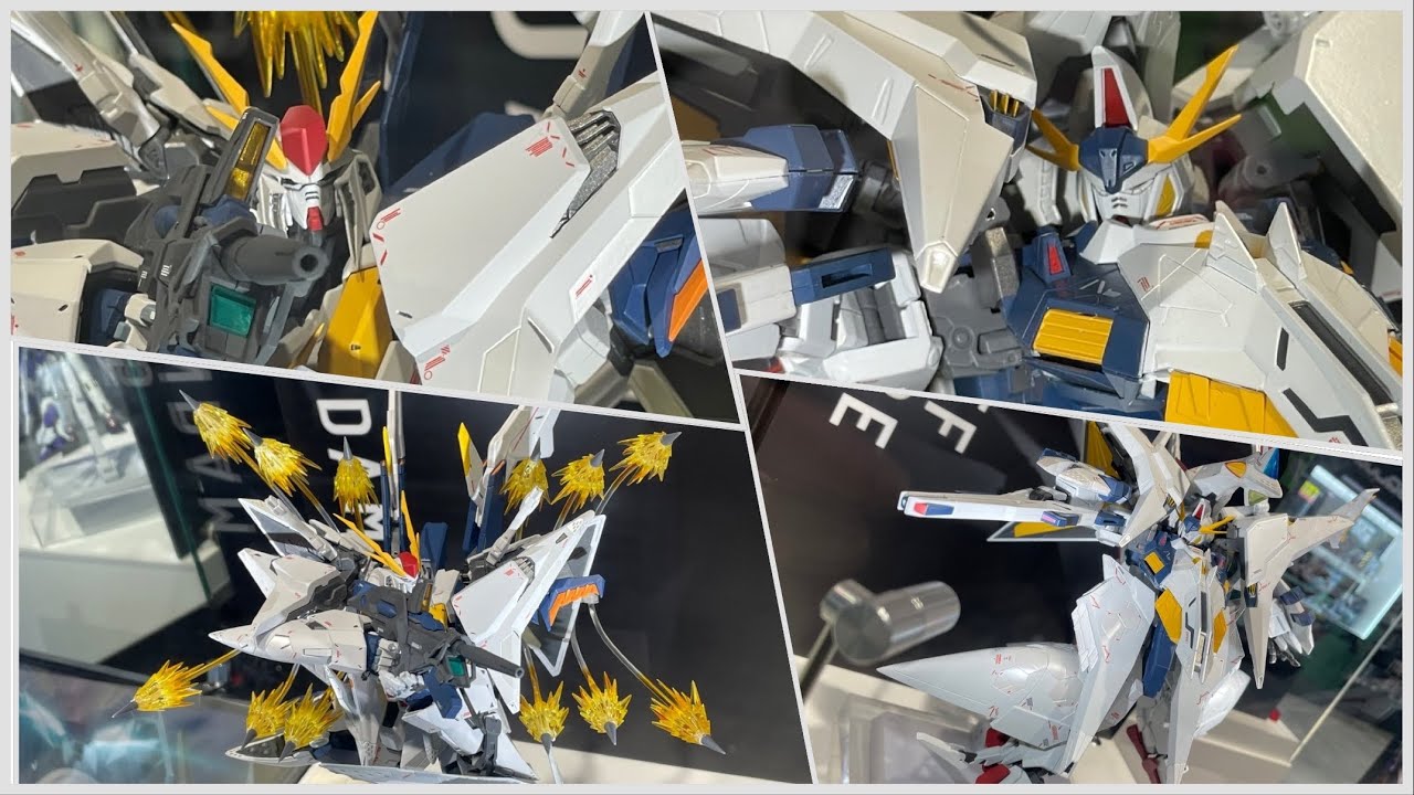 【TAMASHII NATIONS STORE TOKYO】 ROBOT魂(Ka signature) RX-105 &Xi;ガンダム(キルケーの魔女Ver.)/RX-104FF ペーネロペー 展示サンプル