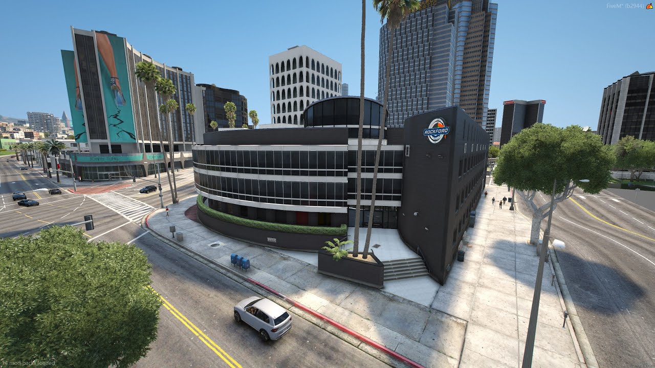 Rockford Records Fivem Interior & map for FIVEM MLO |  GTA 5