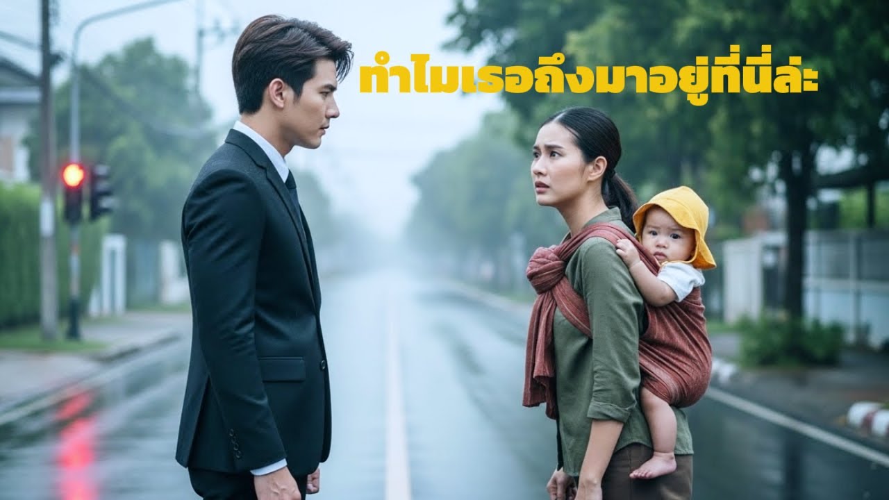 มหาเศรษฐีจอดรถไฟแดง เจออดีตภรรยาแบกลูกเก็บขยะกลางสายฝน
