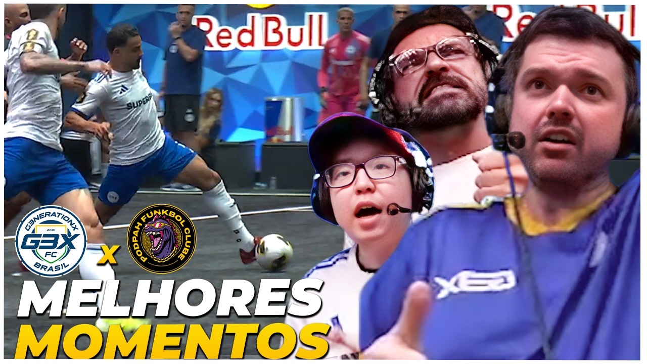 🔥 PRESSÃO TOTAL! G3X FC x PODPAH FUNKBOL - MELHORES MOMENTOS -  KINGS LEAGUE BRASIL