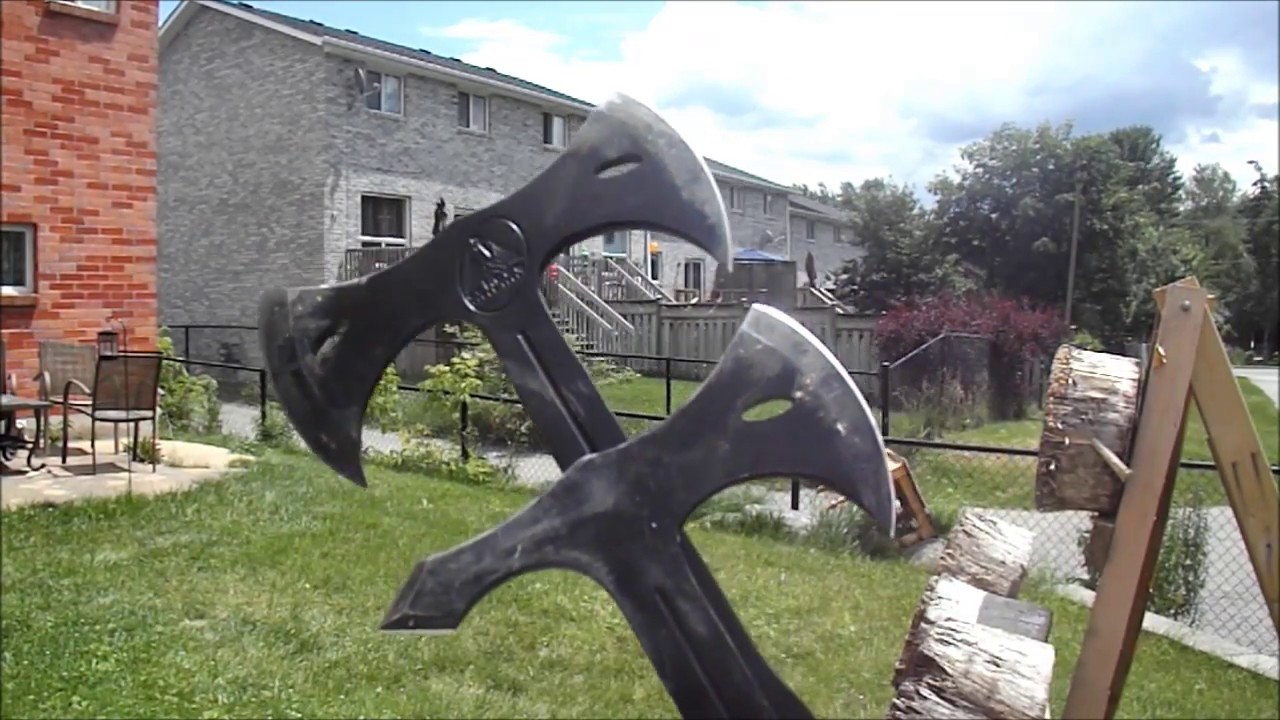 Throwing Condor Axes | Single Bit and Double Bit Throwing Axes
