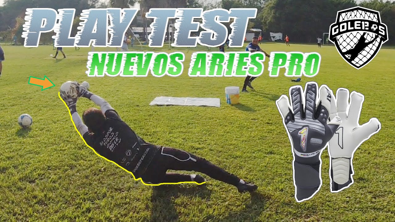 Entreno con los NUEVO GUANTES que usa CARLOS ACEVEDO Portero del SANTOS / PLAY TEST ARIES PRO RINAT