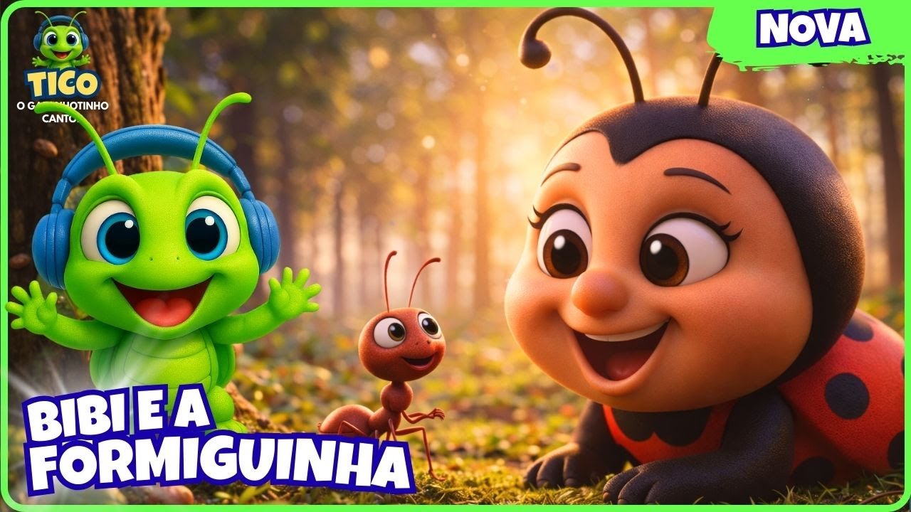 Lili e a Formiguinha 🐞✨ | História Mágica de Amizade (Animação Infantil) 50 min @ticogafanhotinho