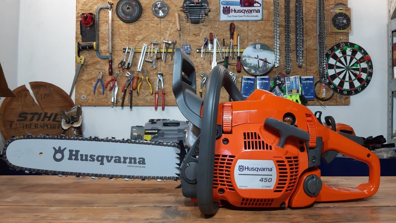NEW CHAINSAW Husqvarna 450 II RETRO EDITION 2022