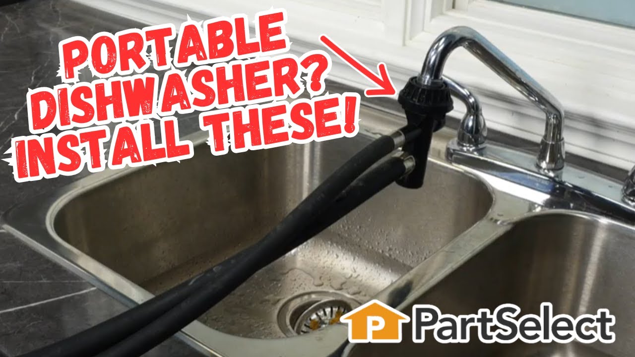 Easiest Way to Hook Up Your Portable Dishwasher | Dishwasher Coupler Kit