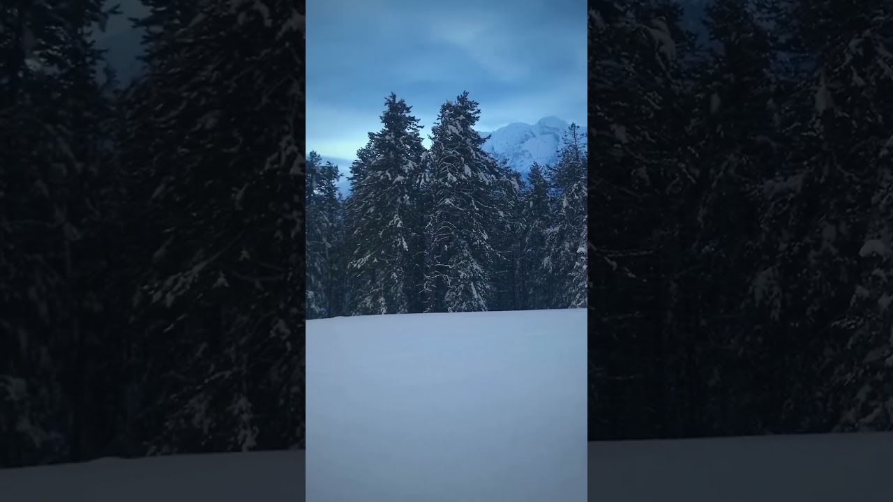Shogran Valley Season first snowfall ❄️❤️ 