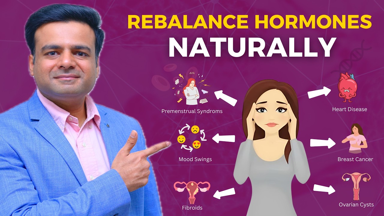 #1 Natural Way To Cure Hormone Imbalance in Females