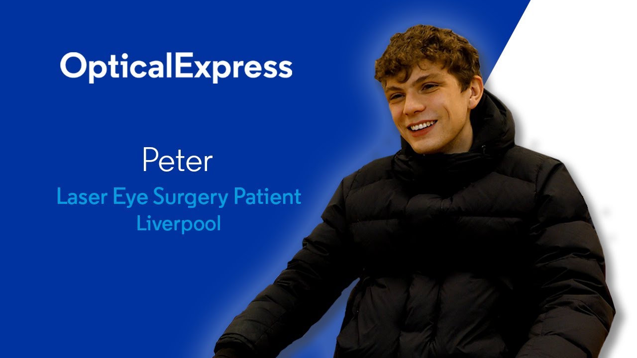 Peter | 24 Hours After Laser Eye Surgery | Optical Express