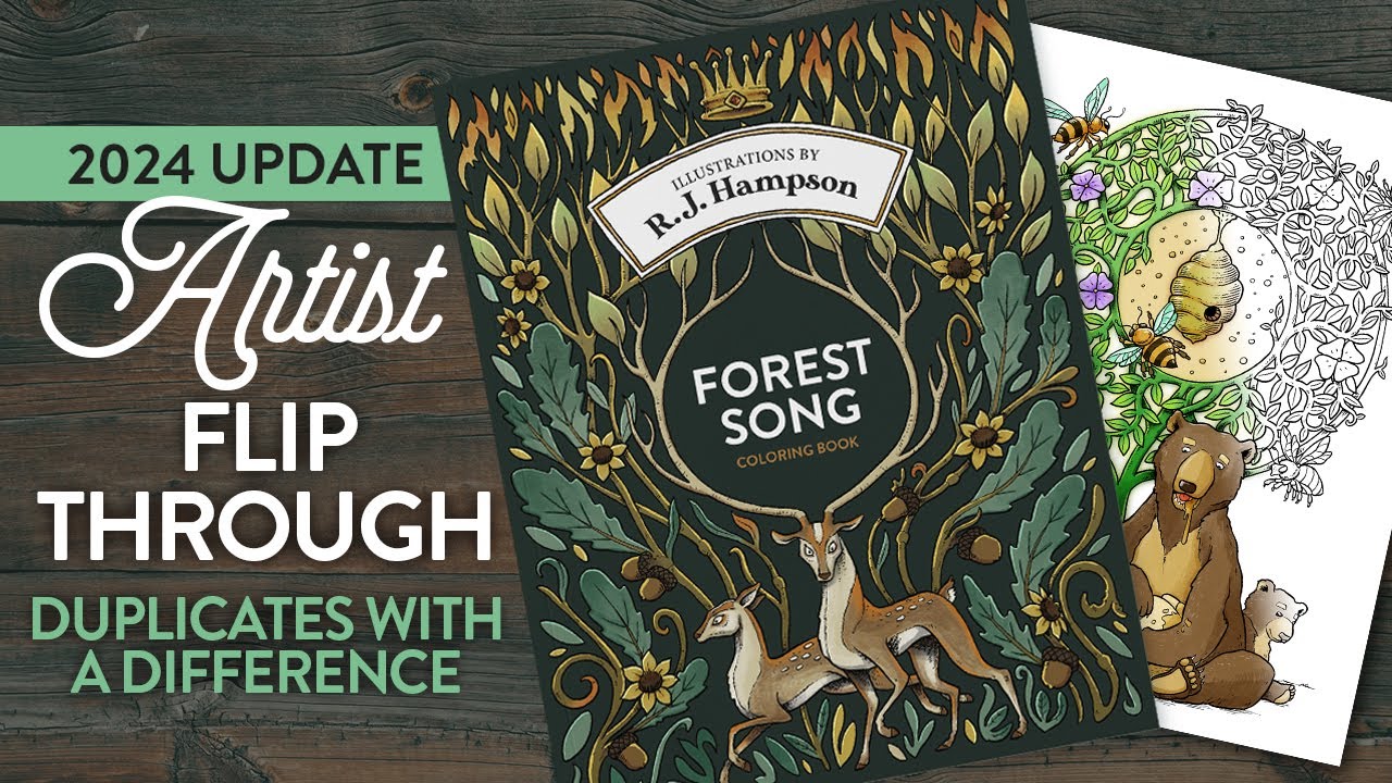 Forest Song Flip Through 2024