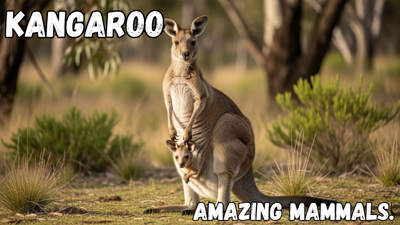 Kangaroos for Kids | Learn all about these amazing marsupials