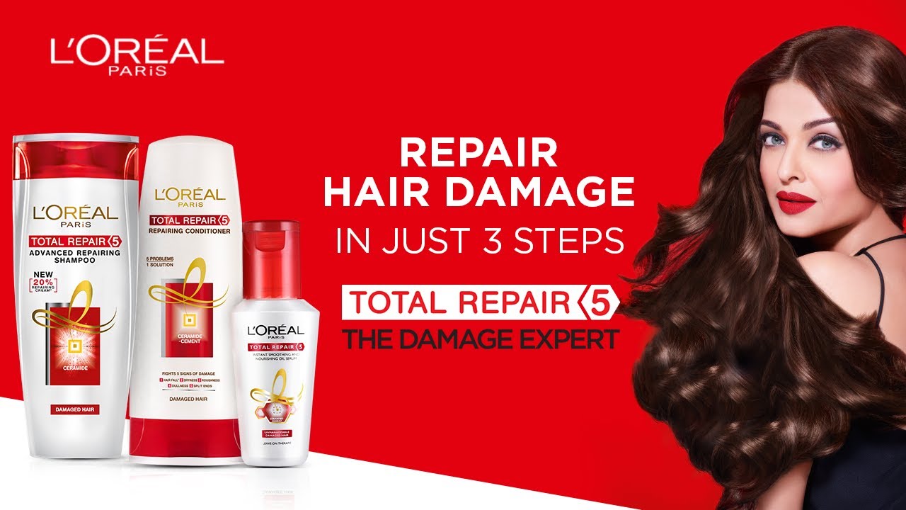 L'Oreal Paris Total Repair 5 | Win Over Damaged Hair | Aishwarya Rai & Sobhita Dhulipala - Hindi
