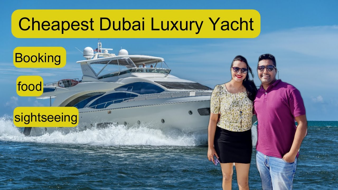 How to plan Dubai Marina Luxury yacht trip in budget 2024 | COMPLETE itinerary