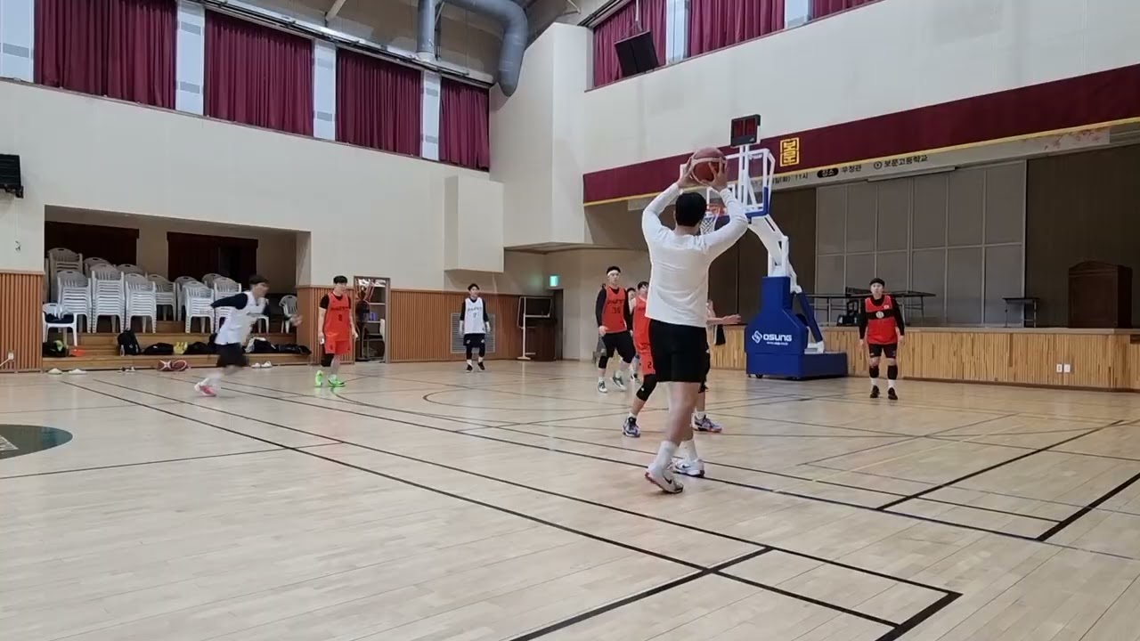 리그 3월 6일 오렌지 vs 화이트 1쿼터