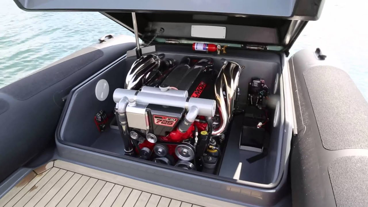 Goldfish 29 RIB (2010), Ilmar V10, 725 hp