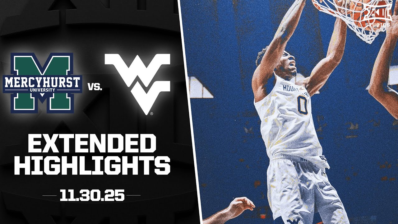 Mercyhurst vs. West Virginia Extended Highlights | 2025-26 Big 12 Men's Basketball