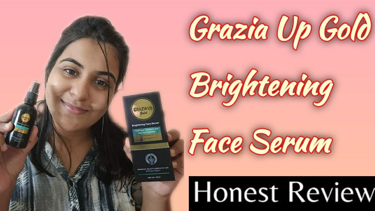 Grazia Up Gold Brightening Face Serum Review | Honest Review | Face Serum | The Shubhi Tips!!