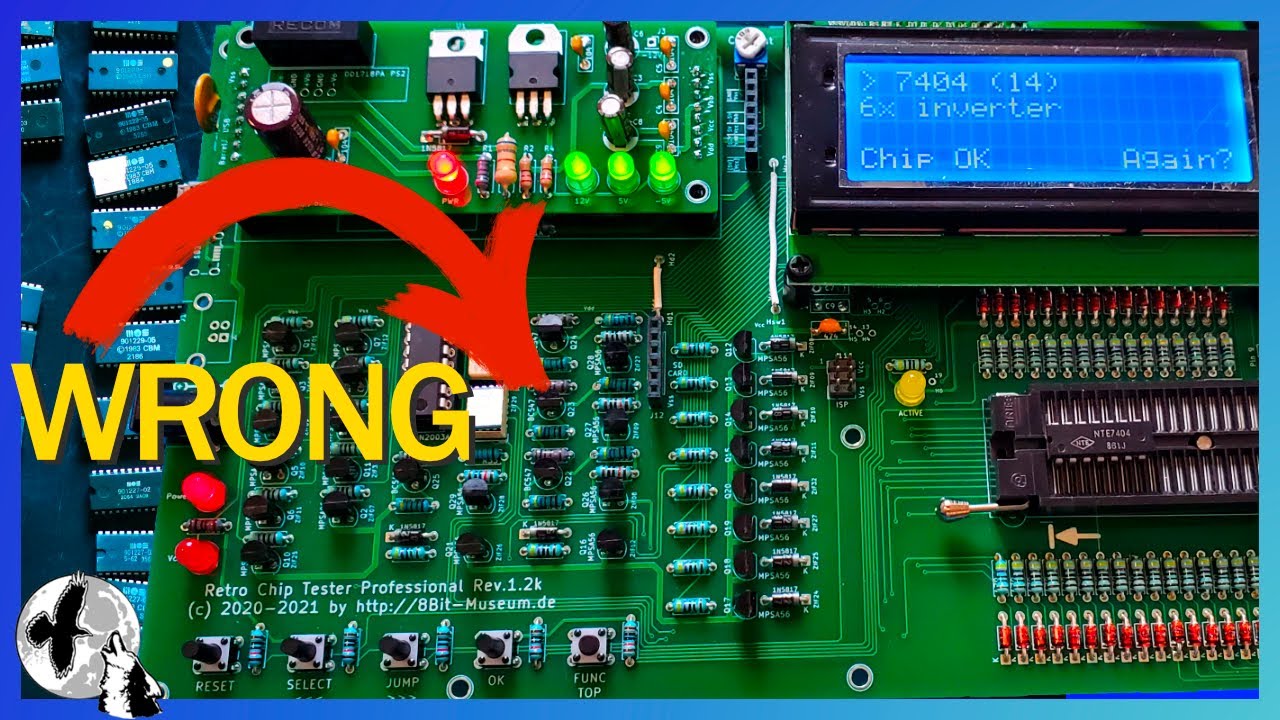 What an Amazing Tool - The Retro Chip Tester Pro - Minimal Montage Ed!
