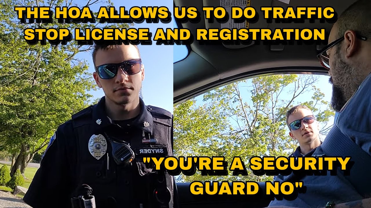 HOA Hires Security Officers To Conduct Traffic Stops