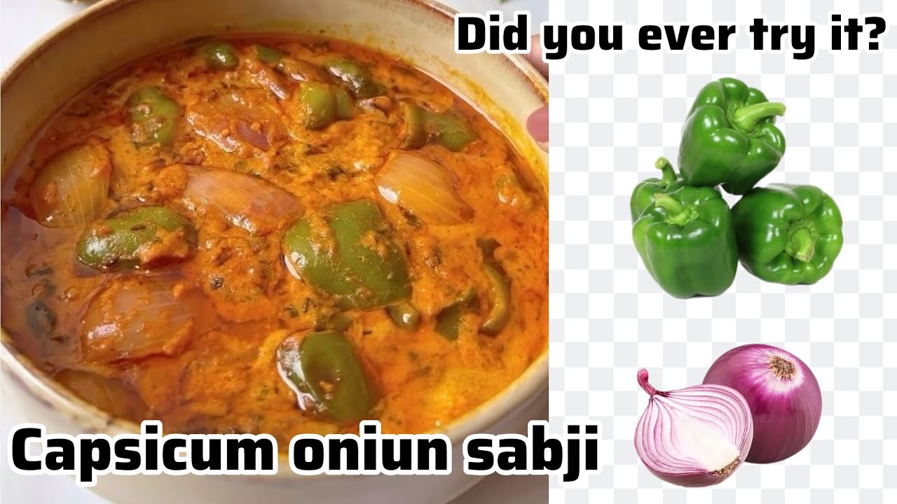 Quick capsicum sabji કૅપ્સિકમ ડુંગળી ઝટપટ સબ્જી #capsicumrecipes#easycooking #viralshorts#viral#fyp